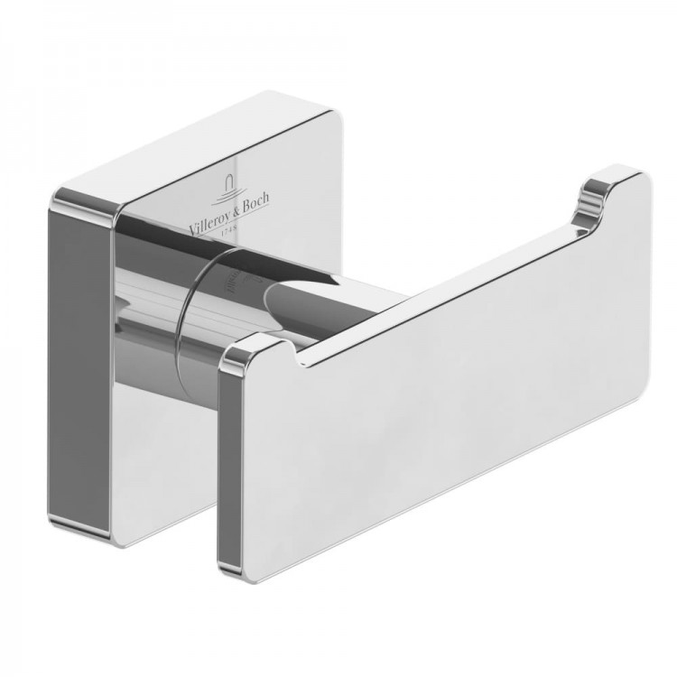 Крючок для полотенец Villeroy&Boch Elements TVA152012 двойной Крючок для полотенец Villeroy&Boch Elements TVA152012 двойной